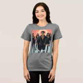 T-SHIRT  EN TRI-MATIÈRE K-POP (Recto plein)