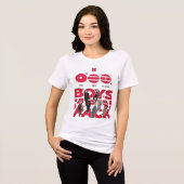T-SHIRT EN TRI-MATIÈRE K-POP (Recto plein)