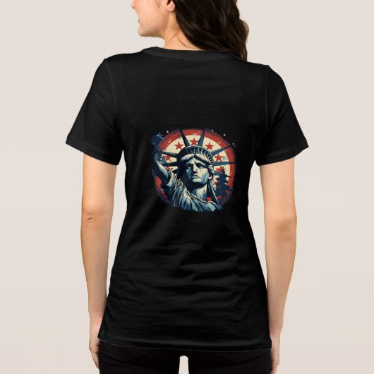 T-shirt En Tri-matière Kamala Harris : Finissons le travail (Verso)