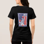T-shirt En Tri-matière Kamala Harris : Gagnons ça (Verso)
