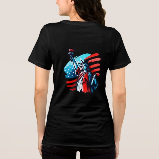 T-shirt En Tri-matière "Kamala Harris" Peace Love Hope Equality Diversity (Verso)