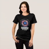 T-shirt En Tri-matière Kamala Harris : Pour le président (Recto plein)