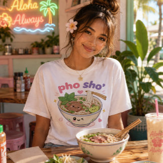 T-shirt En Tri-matière Kawaii Hawaii - c'est sûr