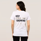 T-shirt En Tri-matière Keep Going, Keep Growing – Motivational Plant T-Sh (Verso intégral)