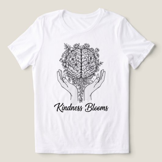 T-shirt En Tri-matière Kindness Blooms (Design Recto)