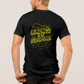 T-shirt En Tri-matière Kindness is My Superpower Neon Comic Style Design (Verso)
