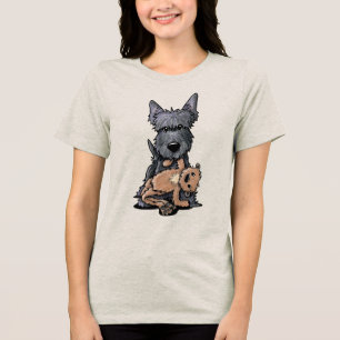 T-shirt En Tri-matière KiniArt Scottie T Et Sassy Big