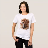 T-shirt En Tri-matière Kitten et Puppy (Recto plein)