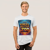 T-shirt En Tri-matière Kneel Before Zod - Iconic Command Tee (Recto plein)