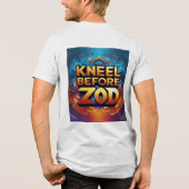 T-shirt En Tri-matière Kneel Before Zod - Iconic Command Tee (Verso)