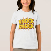 T-shirt En Tri-matière Knock knock (Recto)