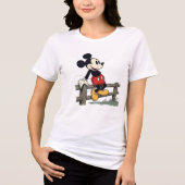 T-shirt En Tri-matière La clôture pacifique de Mickey (Recto)
