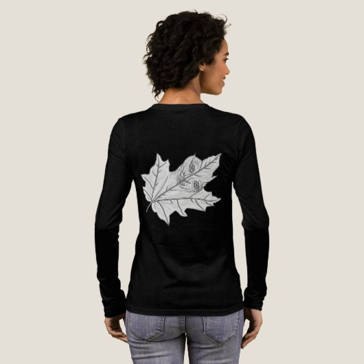 T-shirt En Tri-matière La Feuille 🍁 (Verso complet)