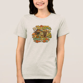 T-shirt En Tri-matière La Groovy Dream Shack : Bella+Canvas Tri-blend Tee