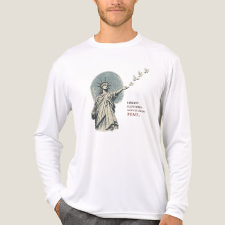 T-shirt En Tri-matière La liberté fleurit quand nous choisissons la paix