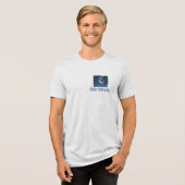 T-shirt En Tri-matière la lune (Recto plein)