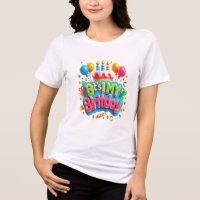 La magie du gâteau aux ballons Joyeux anniversaire
