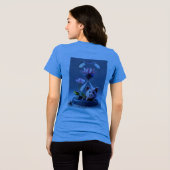 T-shirt En Tri-matière La mode est un art (Verso intégral)