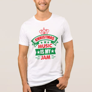 T-shirt En Tri-matière La musique de Noël est mon truc-86254