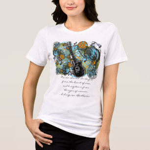 T-shirt En Tri-matière La musique doit s'embraser du coeur de l'homme
