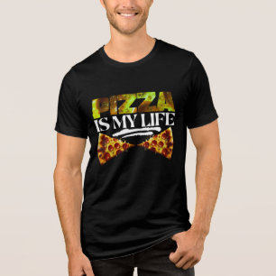 T-shirt En Tri-matière la pizza est ma vie