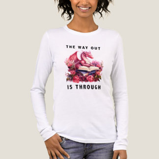 T-shirt En Tri-matière La sortie est terminée - Texte noir