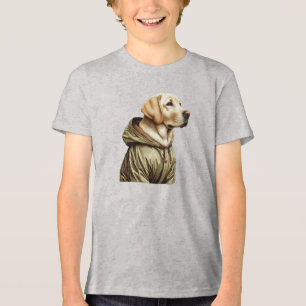 T-shirt En Tri-matière Labrador/chien à la chasse