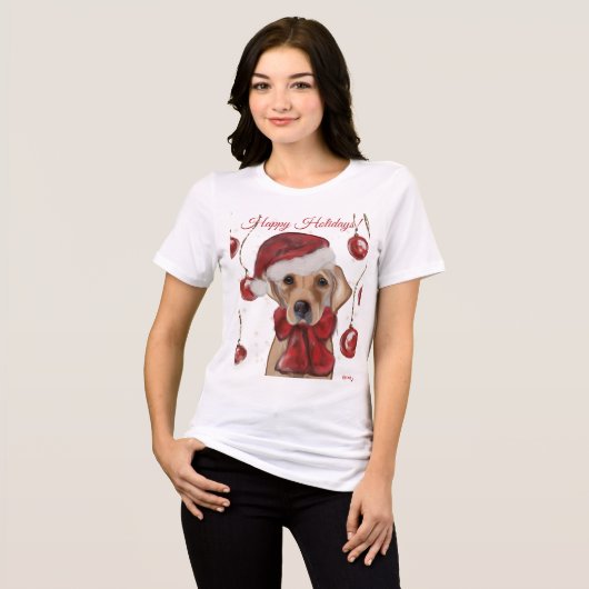 T-shirt En Tri-matière Labrador Retriever Canvas Print (Recto plein)
