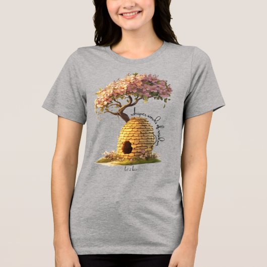 T-shirt En Tri-matière 'Laisse-le tomber' (Recto)