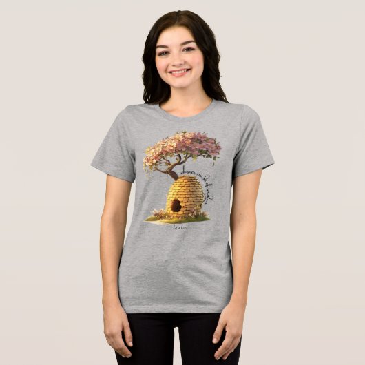 T-shirt En Tri-matière 'Laisse-le tomber' (Recto plein)