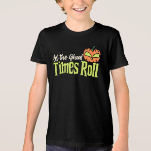 T-shirt En Tri-matière Laissez le Ghoul Times rouler - Drôle enfants Hall