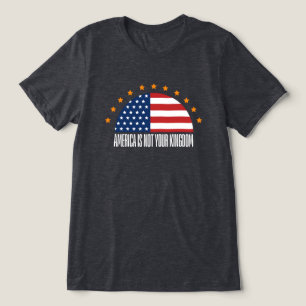 T-shirt En Tri-matière L'Amérique n'est pas votre royaume — Rébellion