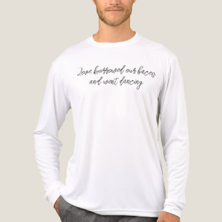 T-shirt En Tri-matière L'amour a emprunté nos visages et est allé danser