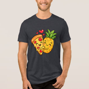 T-shirt En Tri-matière L'amour au premier coup de couteau - La pizza renc