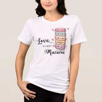 T-shirt En Tri-matière L'Amour Au Premier Macaron