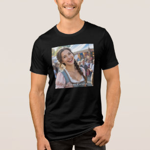 T-SHIRT  EN TRI-MATIÈRE L'AMOUR DE BAVIÈRE
