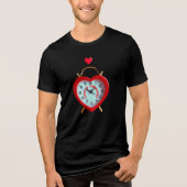 T-SHIRT EN TRI-MATIÈRE L'AMOUR EST ÉTERNEL (Recto)