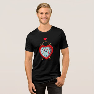 T-SHIRT EN TRI-MATIÈRE L'AMOUR EST ÉTERNEL