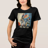 T-shirt En Tri-matière Lapin qui fixe (Recto)
