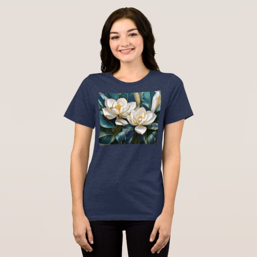 T-shirt En Tri-matière L'art de Magnolia (Recto plein)