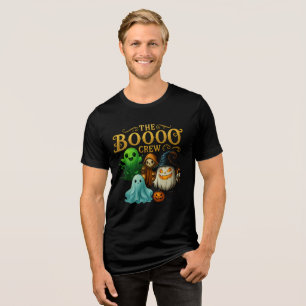 T-shirt En Tri-matière L'art mignon de fantôme d'Halloween de la Boooo Cr