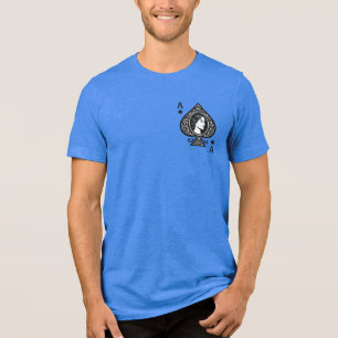 T-shirt En Tri-matière L'As Des Pique — Emblème De Filigree Lady Cameo