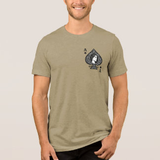 T-shirt En Tri-matière L'As Des Pique — Emblème De Filigree Lady Cameo