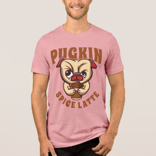 T-shirt En Tri-matière Latte au Piment de Potiron Café Épice de Potiron P