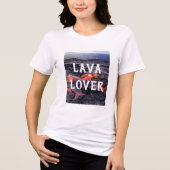 T-shirt En Tri-matière Lava Lover - Géologie volcanique (Recto)