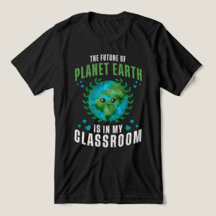 T-shirt En Tri-matière L'avenir de la planète Terre est dans ma classe