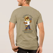 T-shirt En Tri-matière Lazy Handyman (Verso)
