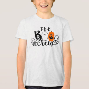 T-shirt En Tri-matière Le Citrouille fantôme d'Halloween du Boo Crew