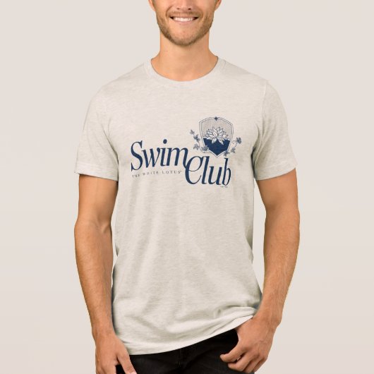 T-shirt En Tri-matière Le Club de natation White Lotus (Recto)