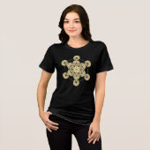 T-shirt En Tri-matière Le cube de Metatron (Recto plein)